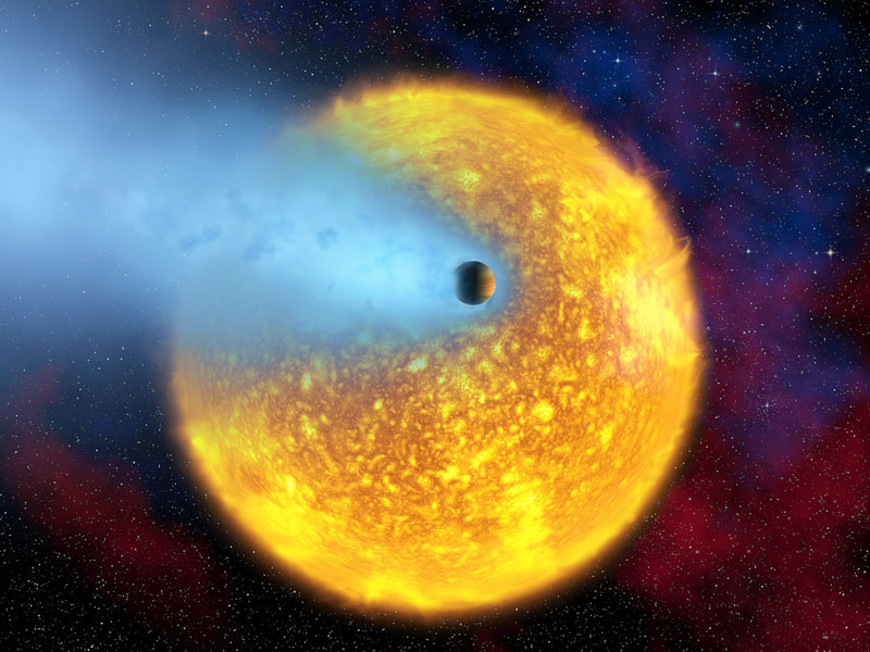 Confirman que un exoplaneta trae cola