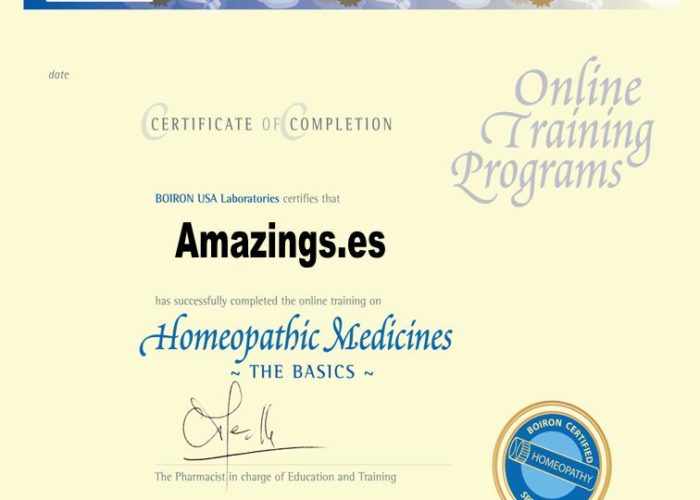 Hazte experto en homeopatía... en 3 minutos