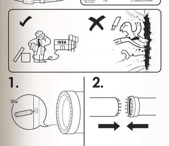 Si Ikea hiciera un Colisionador de Hadrones