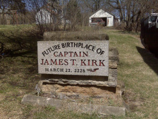 Aquí nacerá el capitán James Tiberius Kirk