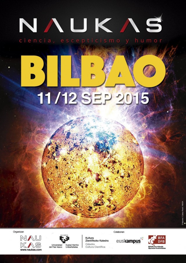 Naukas Bilbao 2015 – Cartel realizado por @Alpoma
