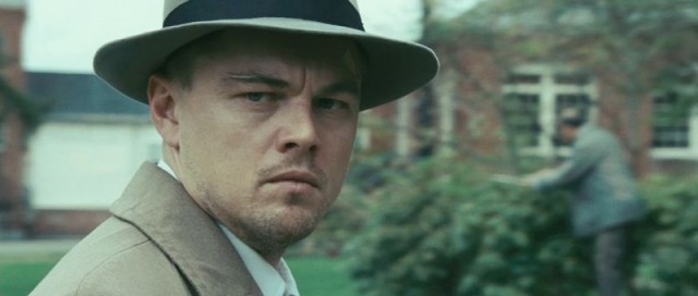 DiCaprio en su papel de Teddy Daniels en Shutter Island