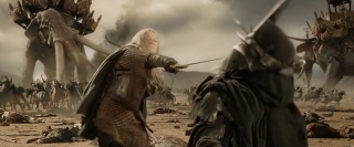 Eowyn acaba con el Nazgul