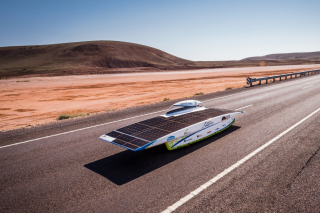 Coche solar.