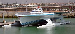 Barco solar.
