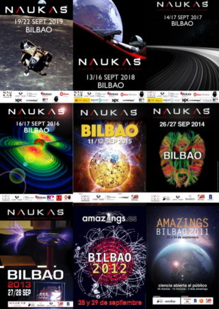 Carteles de Naukas Bilbao