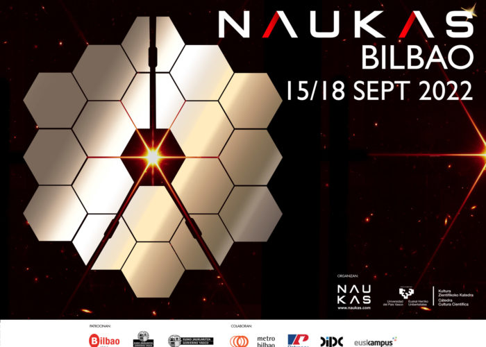 Abrimos una pequeña reserva de entradas (180 asientos) para Naukas Bilbao 2022