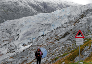 Glaciar del Ródano, 1994.
