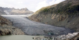 Glaciar del Ródano, 2023.