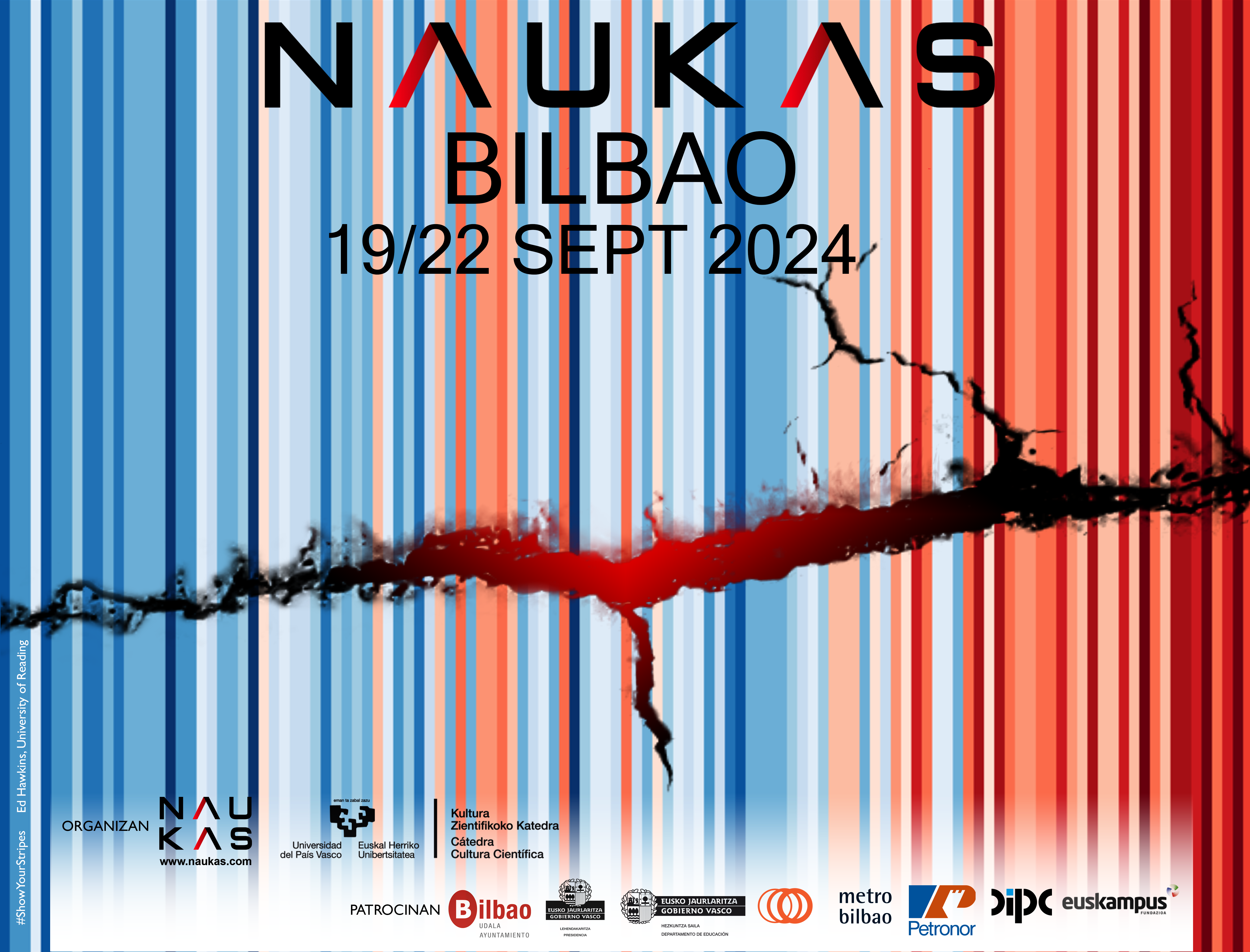 Ya tenemos cartel y fechas para Naukas Bilbao 2024